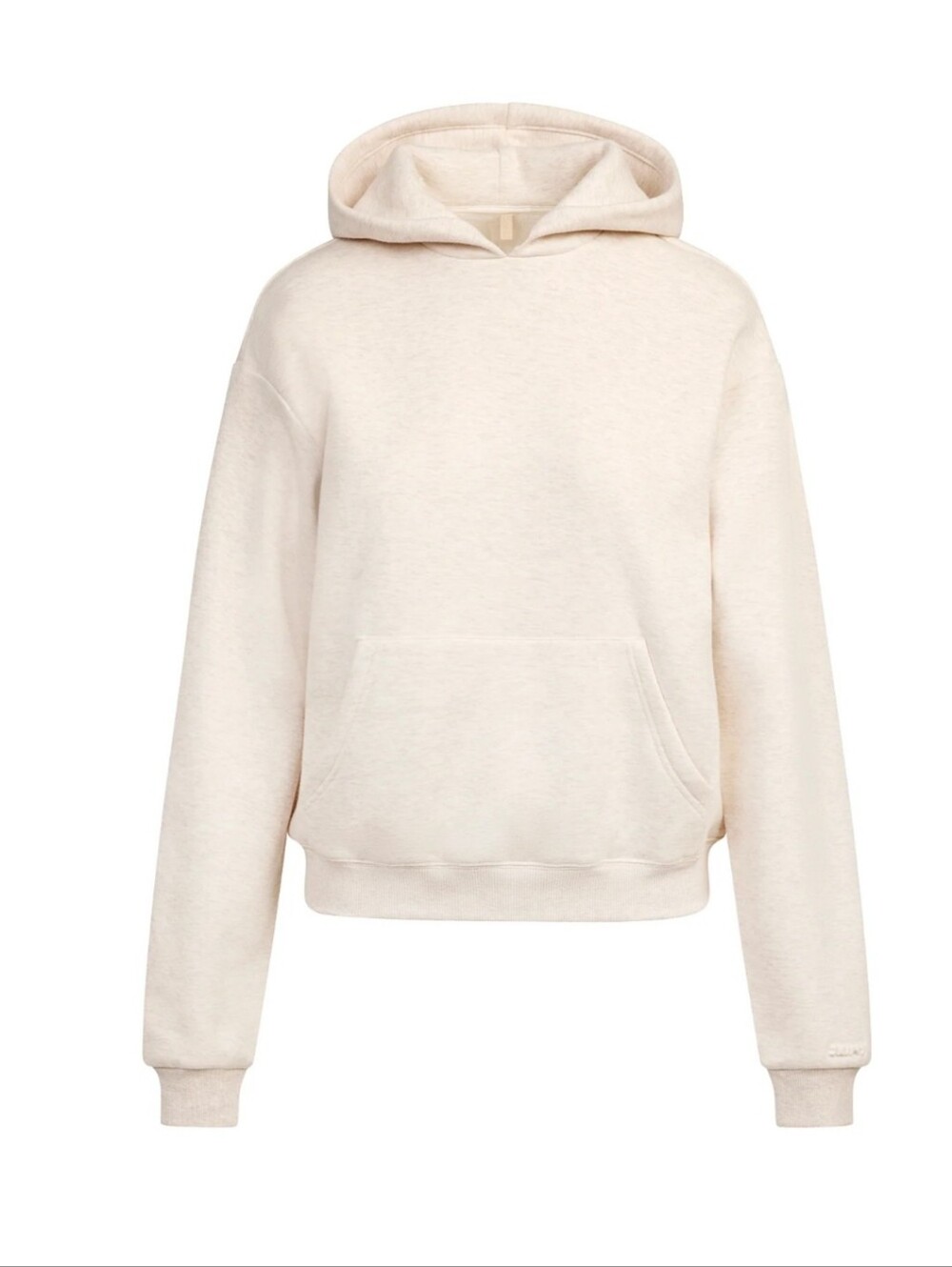 Skims Classic Cotton Fleece Hoodie In Oatmeal Heather NWOT